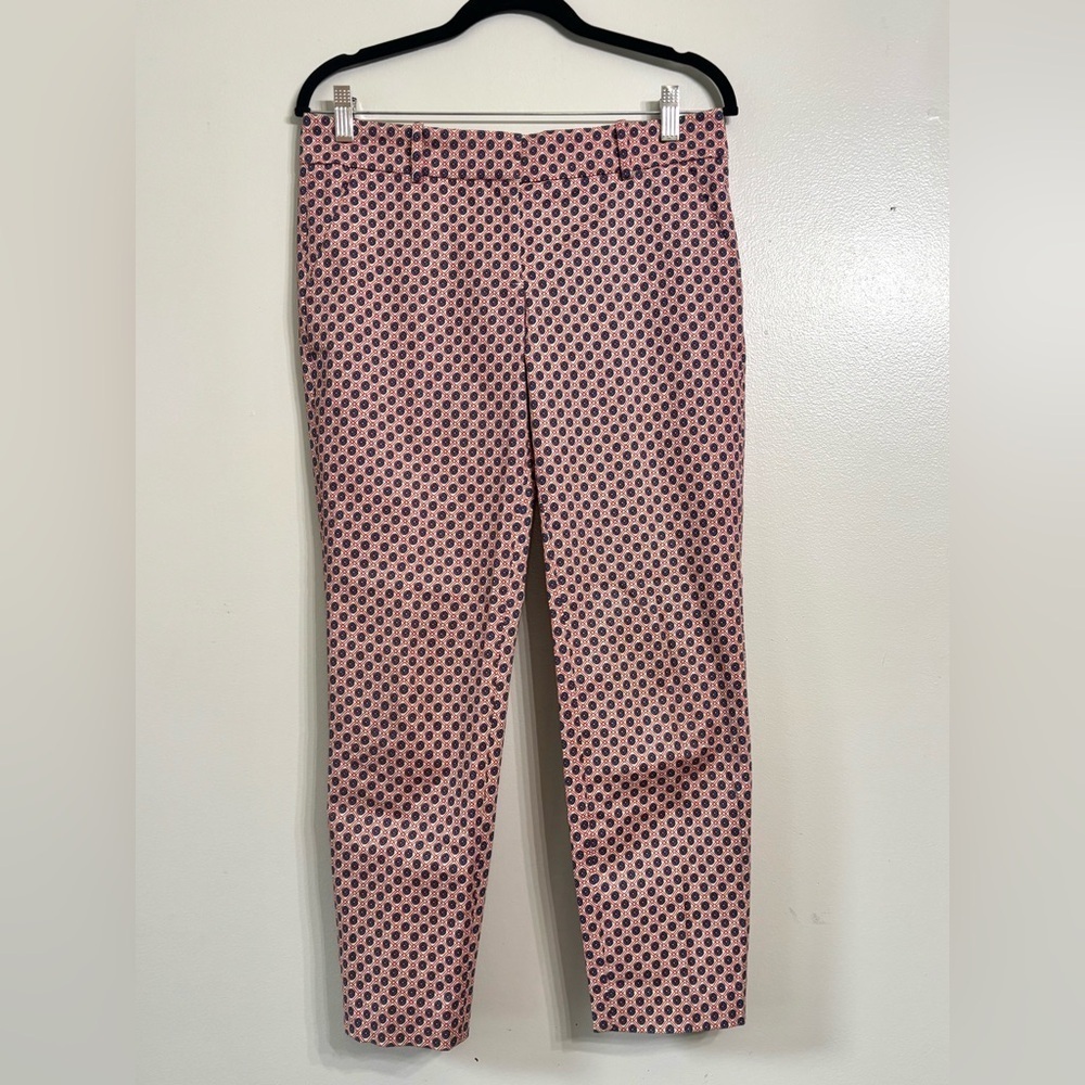 J. Crew Patterned Cafe Capri Pants - Picture 2 of 8